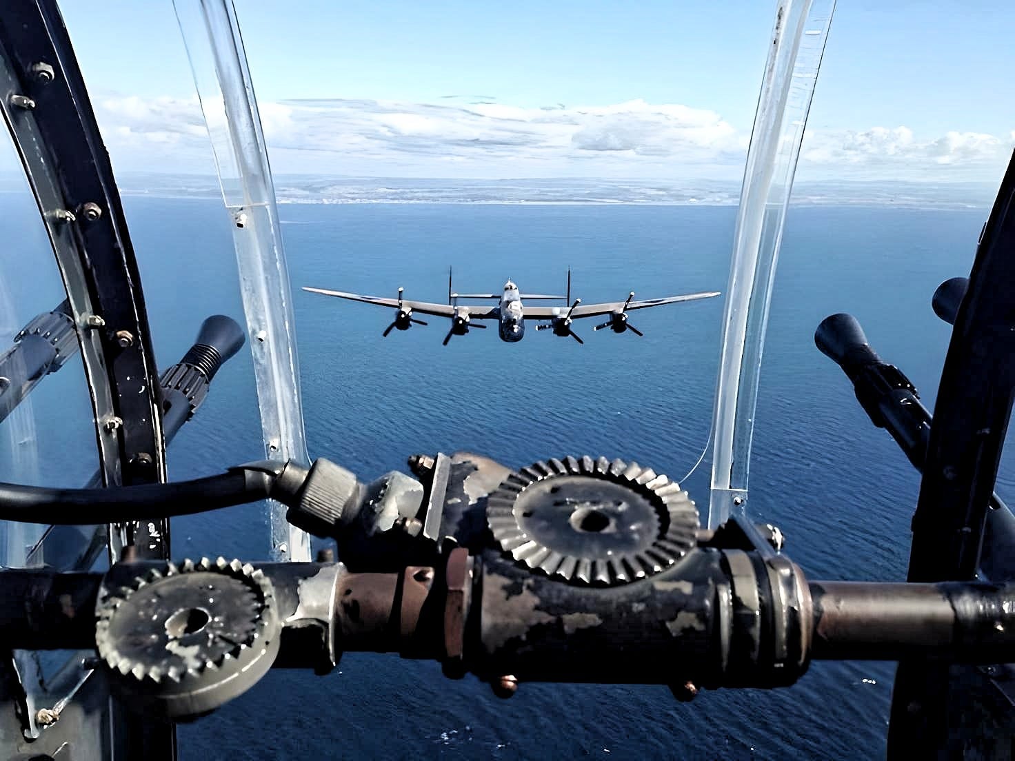 amazing sight from a Lancaster tail-gunner position.jpg