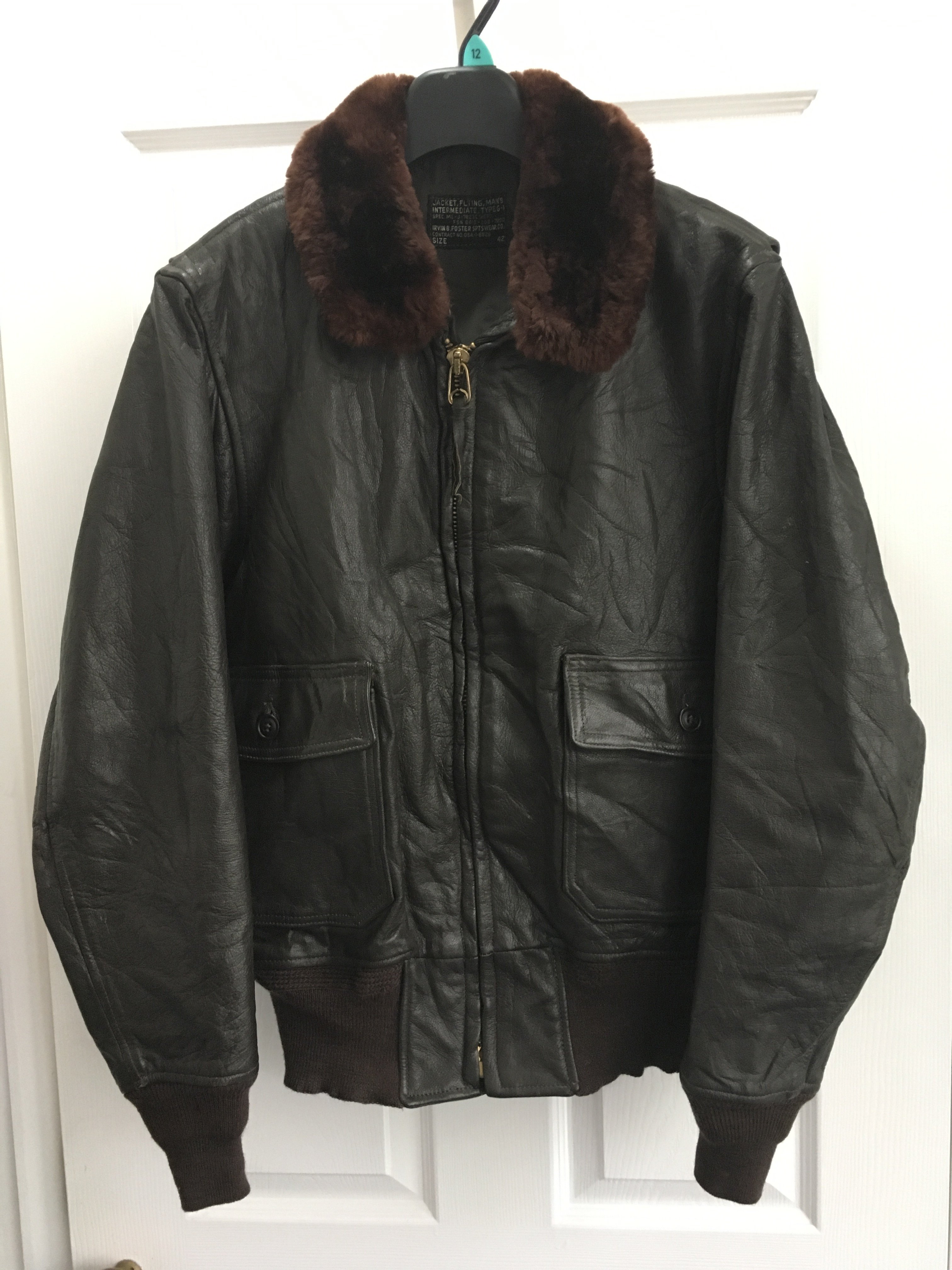 My first vintage jacket. | Vintage Leather Jackets Forum