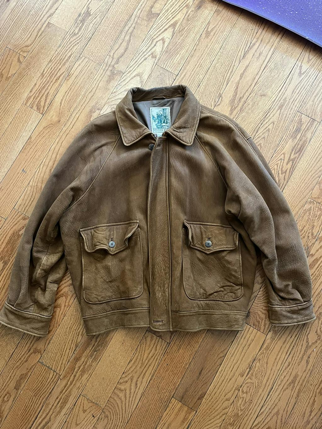 Is this jacket saveable? | Vintage Leather Jackets Forum