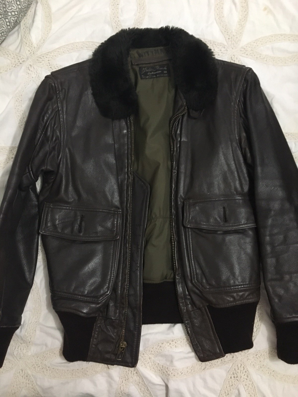 Found this jacket at a garage sale. | Vintage Leather Jackets Forum