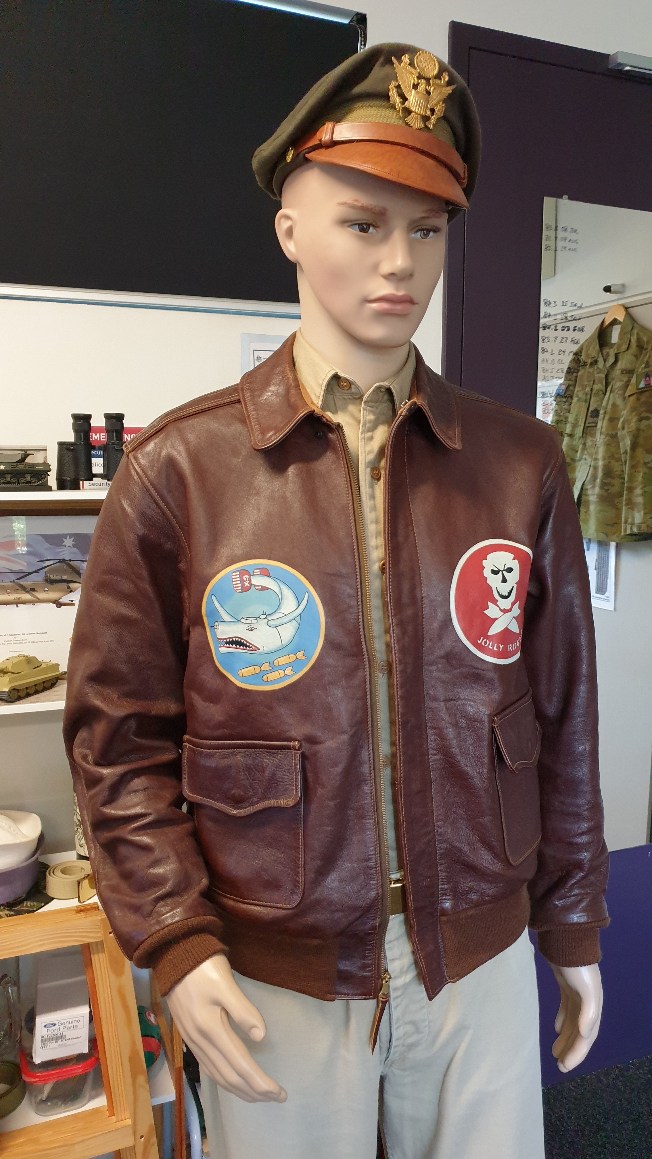 Toys Mccoy jolly rogers dubow size 44 | Vintage Leather Jackets Forum