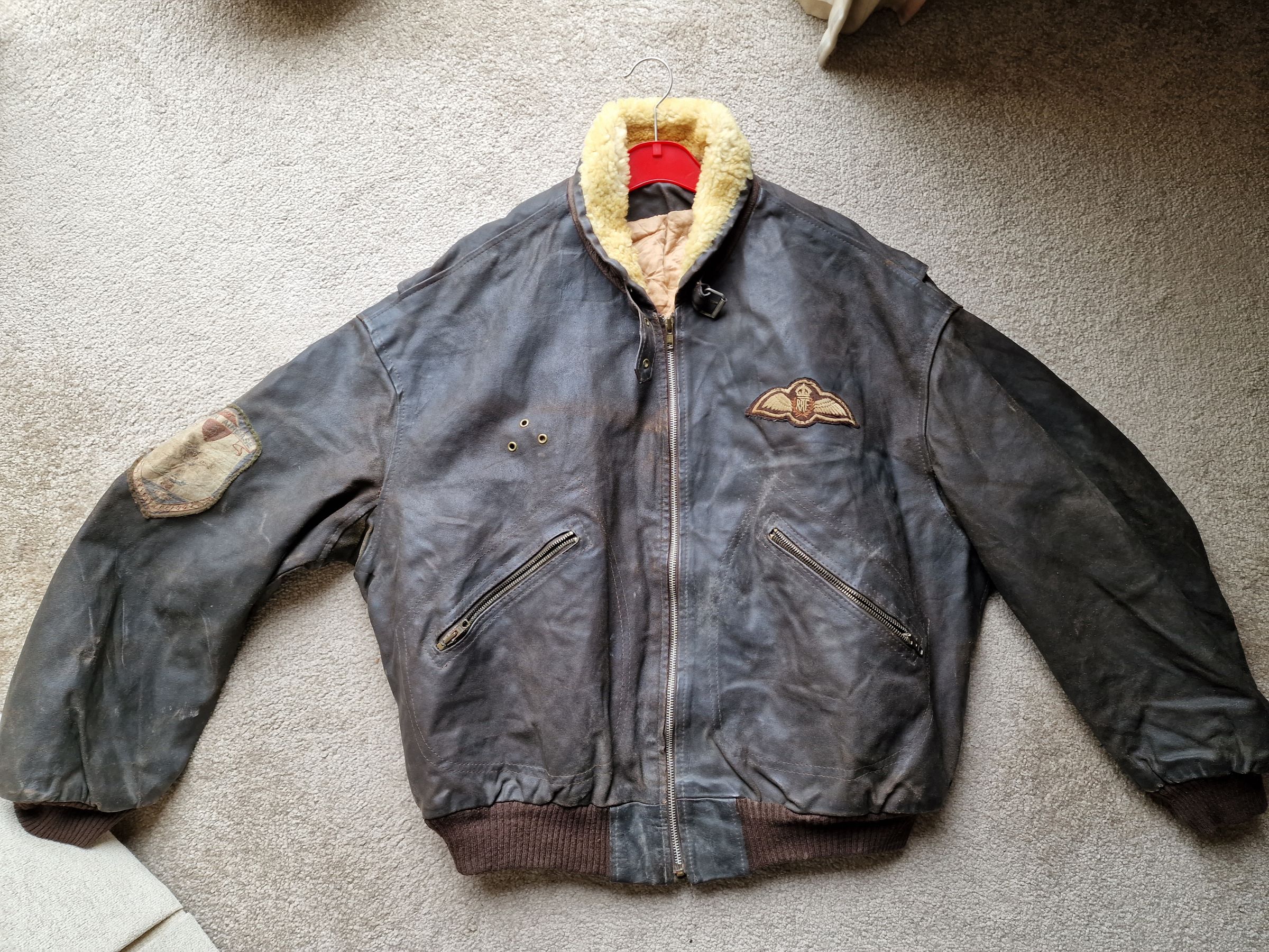 Odd 'RAF' Jacket Identification | Vintage Leather Jackets Forum