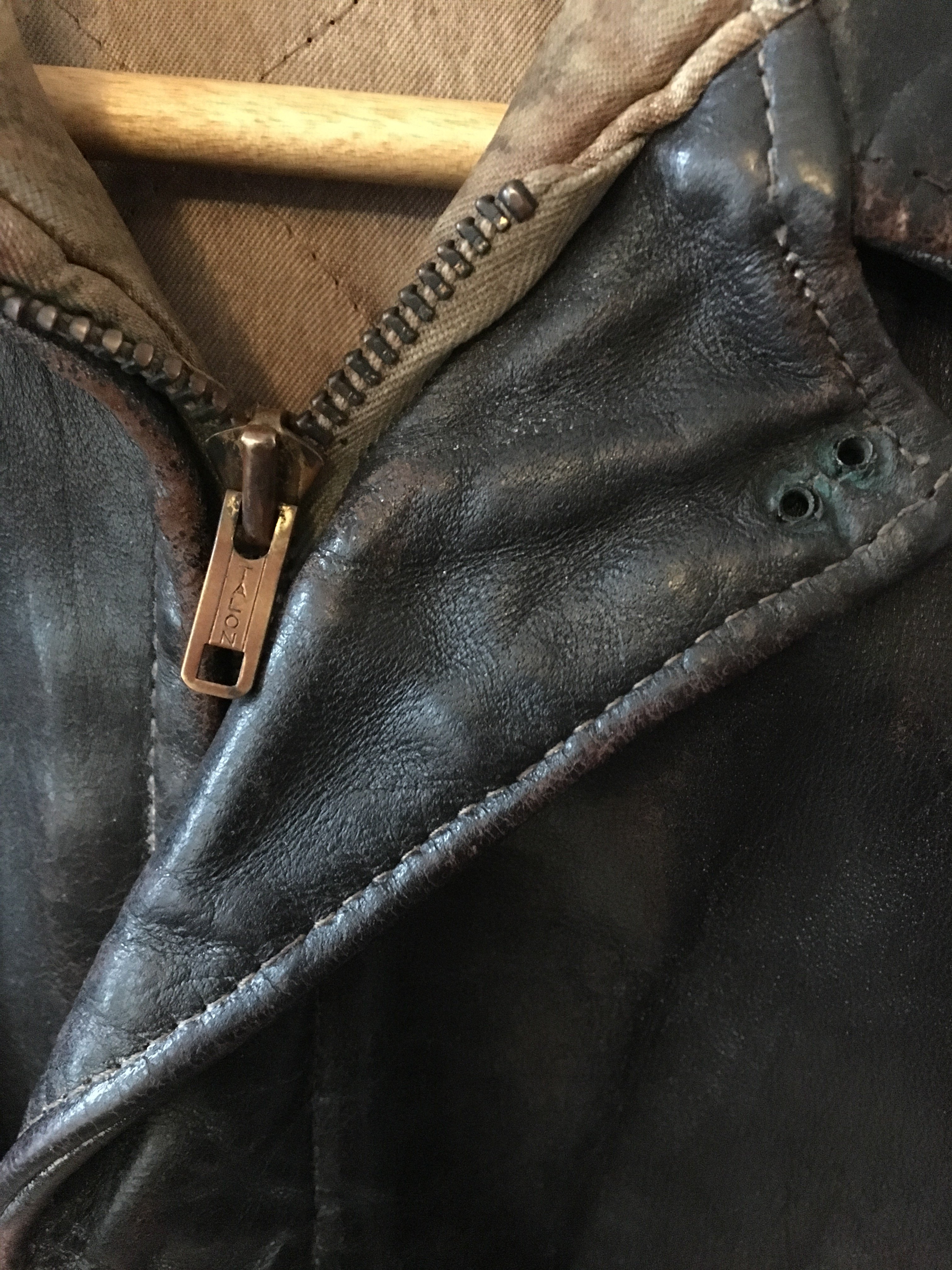 New to the forum and trying to work out the history of my old jacket ...