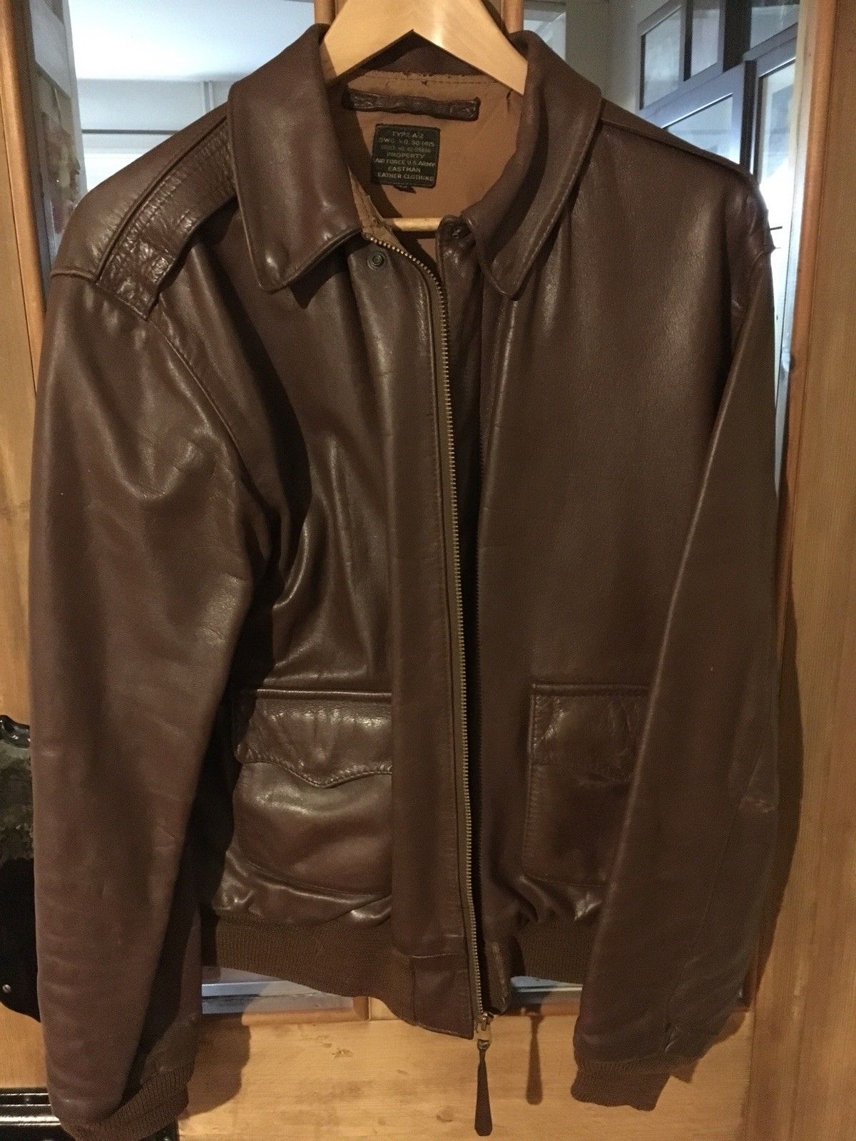 Talon zipper for Eastman A2?  Vintage Leather Jackets Forum
