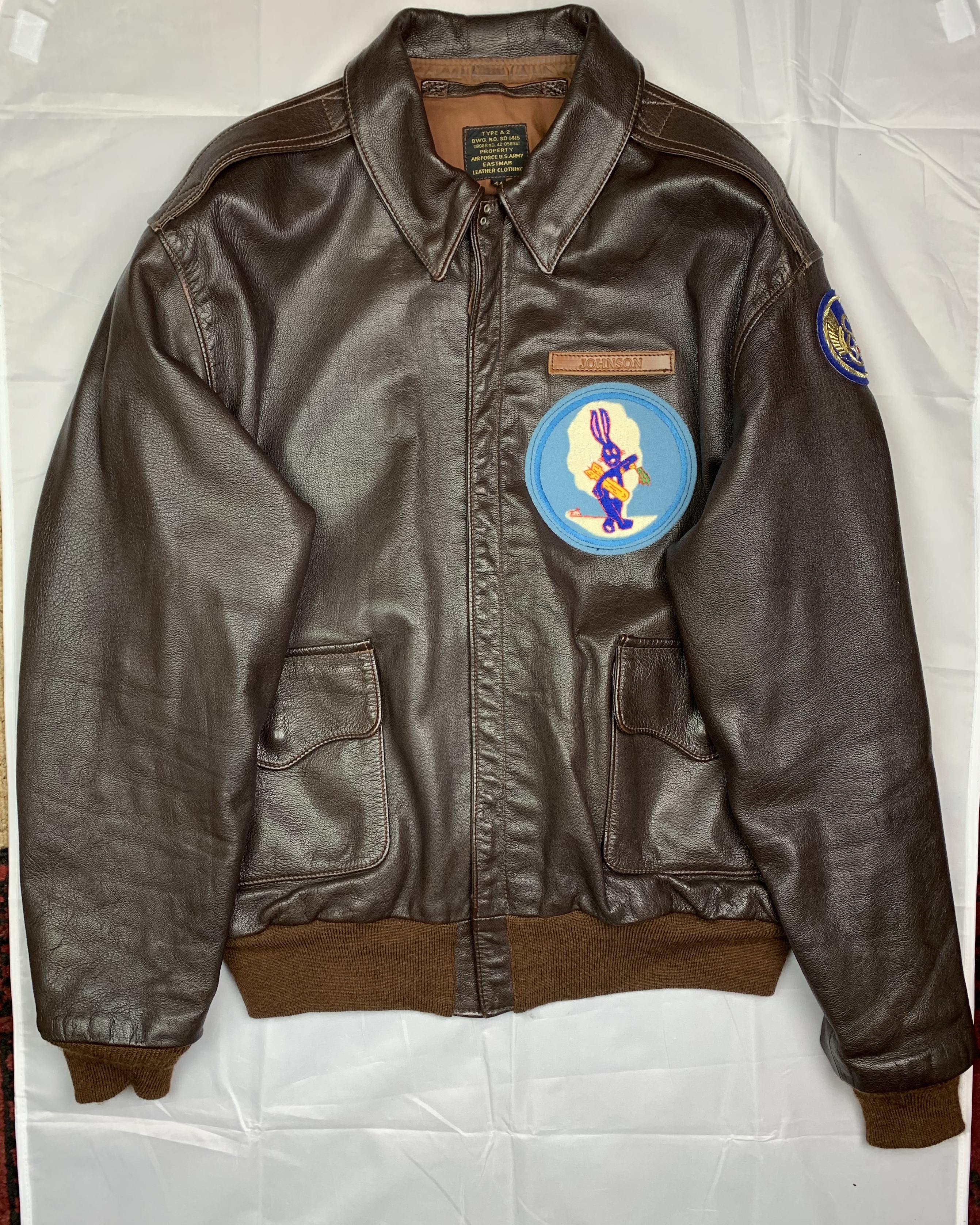 Fake Eastman A-2? | Vintage Leather Jackets Forum