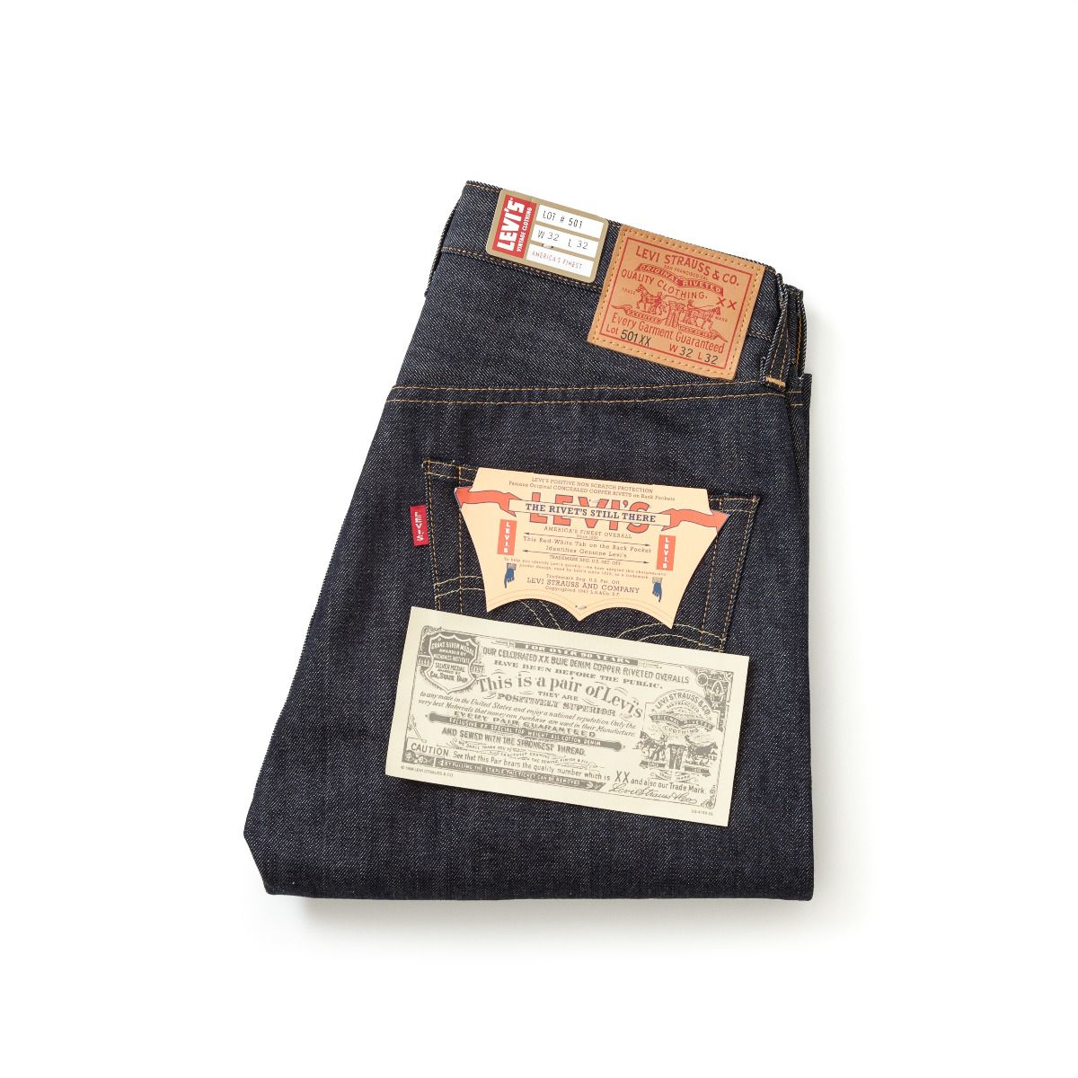 Levi's Vintage Clothing 1947's 501XX JEANS The effect of wearing