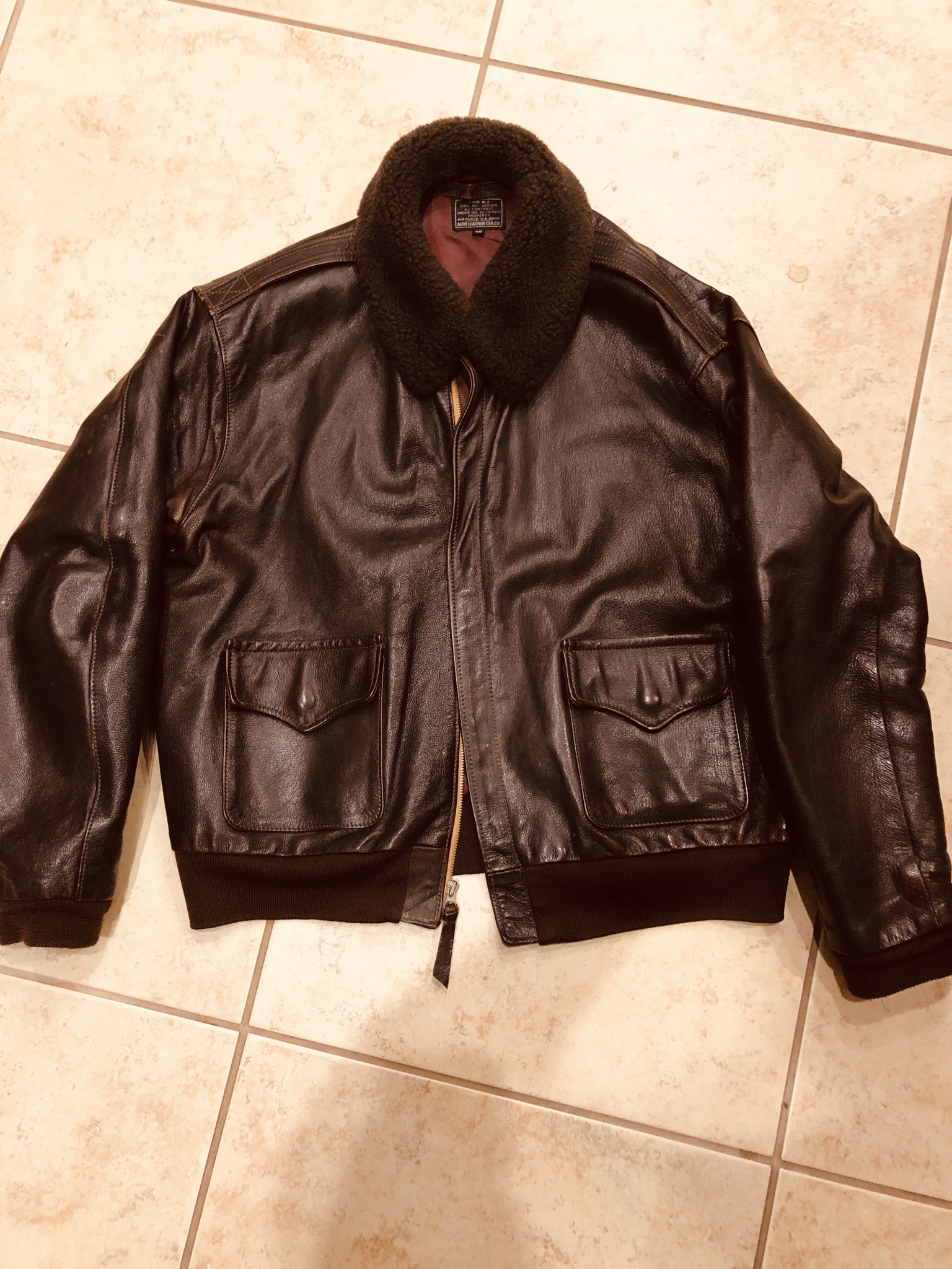 Tokyo joe Humphrey Bogart jacket | Vintage Leather Jackets Forum