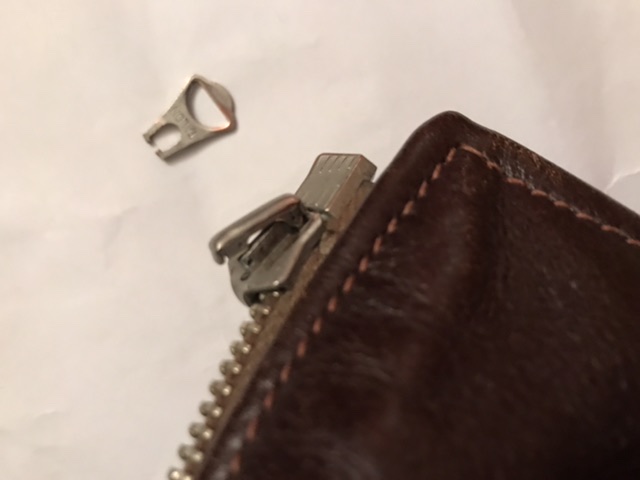 Broken Talon zipper puller  Vintage Leather Jackets Forum