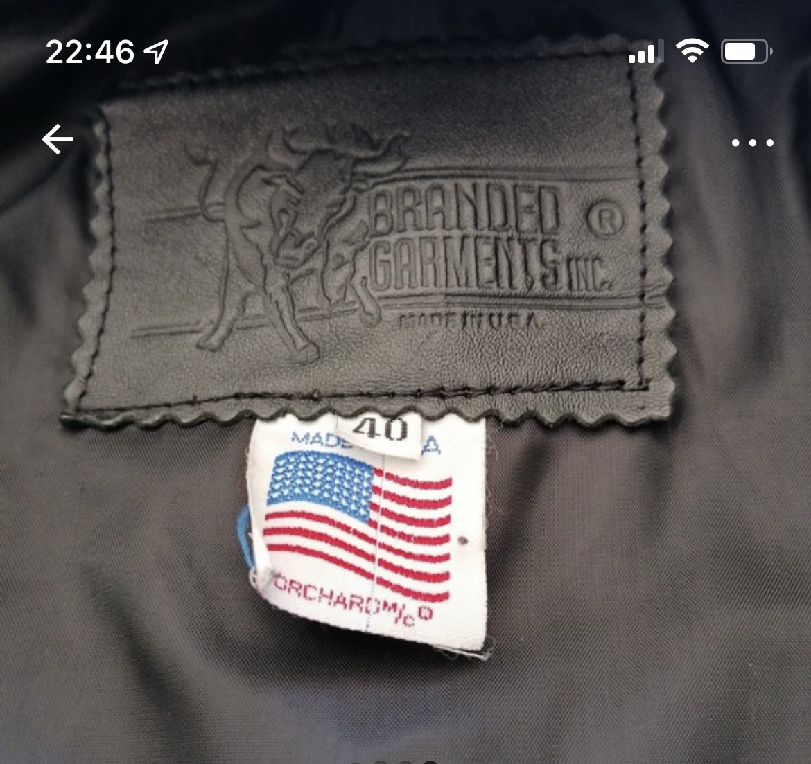 Branded Garment motorcycle jacket | Vintage Leather Jackets Forum