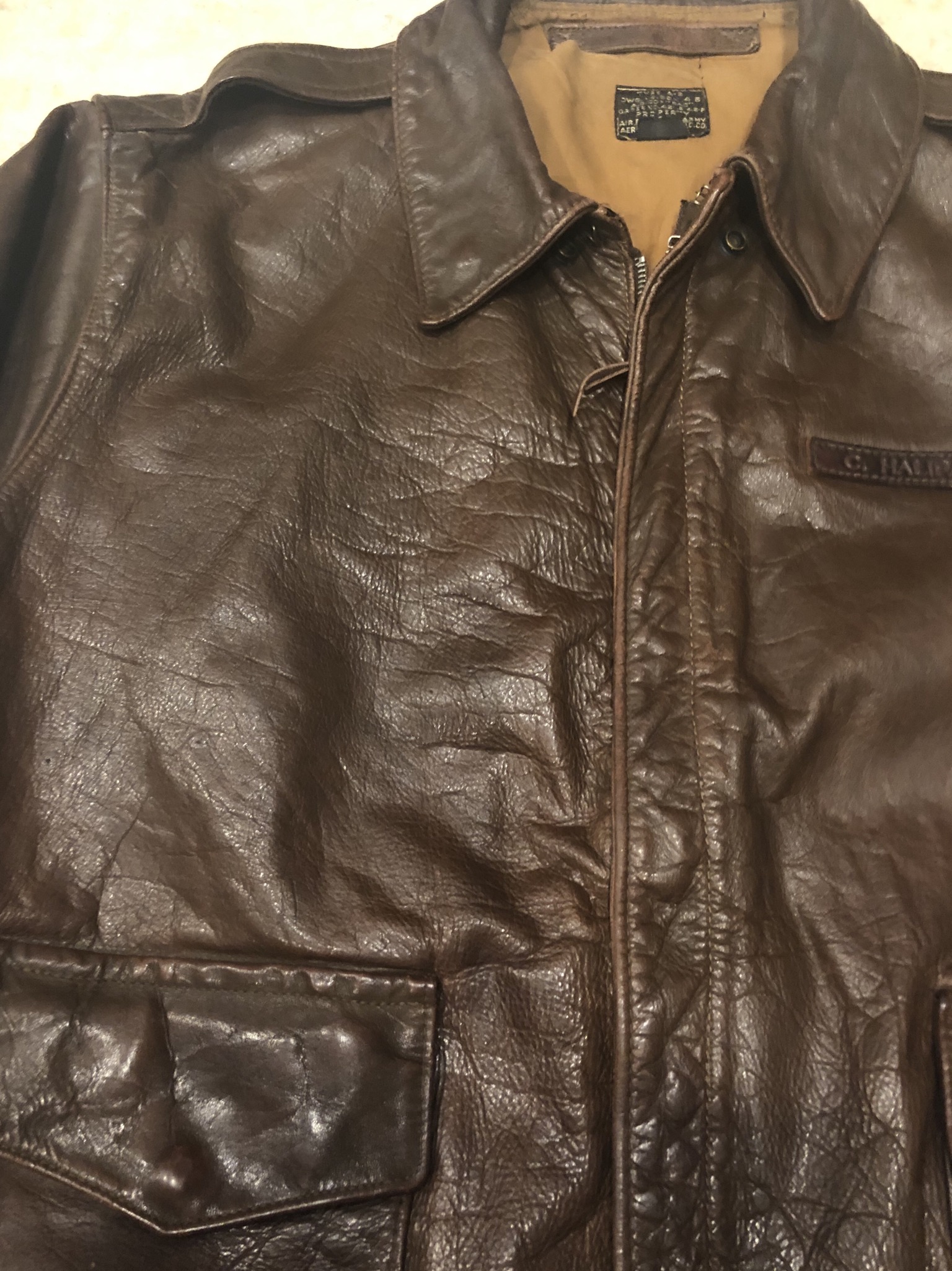 Original Aero Leather 42-15142P | Vintage Leather Jackets Forum