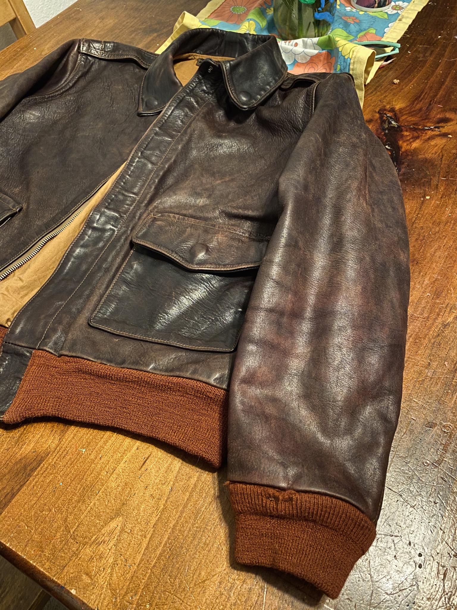 Show Us Your Bill Kelso A2 and Platon DuBow Jackets. | Vintage Leather ...