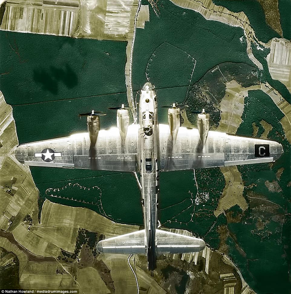 B-17 339th B S 96th BG  raid over Germany in 1944..jpg