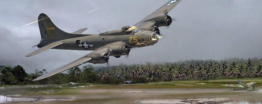 B-17s69th US Troop Carrier Squadron o provide critical gunfire support to US and Australian fo...jpg