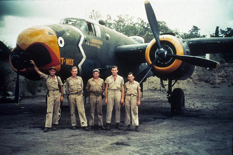 B-25 345th BG 498th B S Dobodura New Guinea 1944.jpg