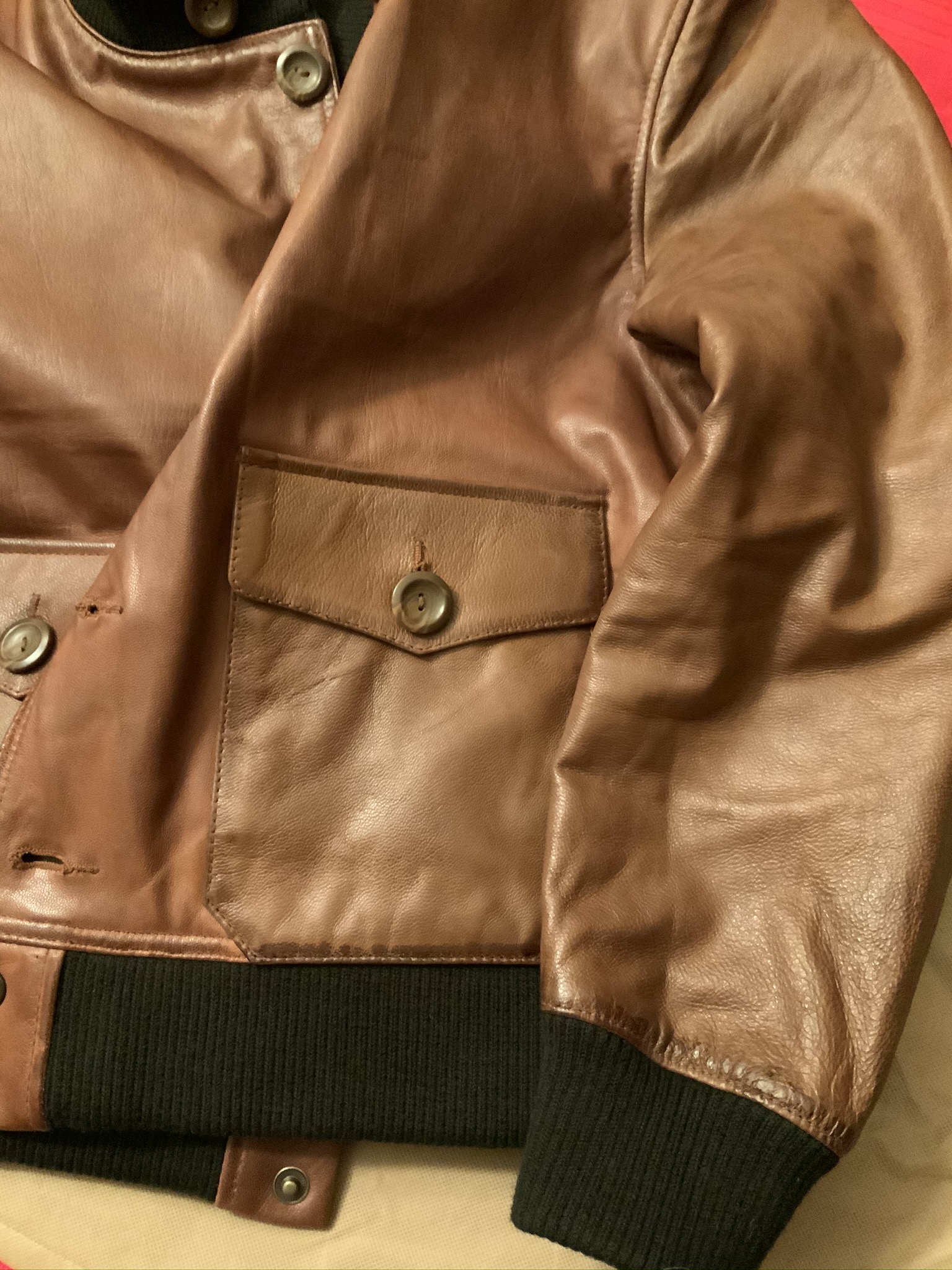 Five Star leather A1 flight jacket | Vintage Leather Jackets Forum