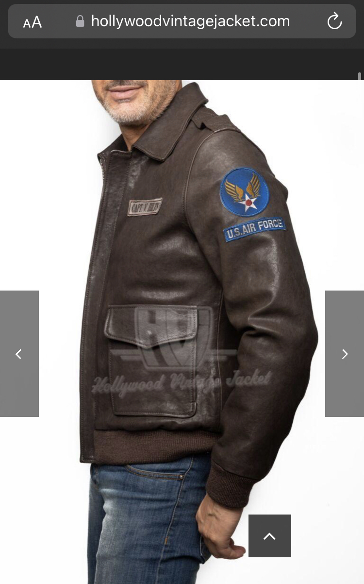 forskellige stress Skur Another] exact replica of Capt. Virgil Hilts's A-2 jacket for a cool  €650.00! | Vintage Leather Jackets Forum