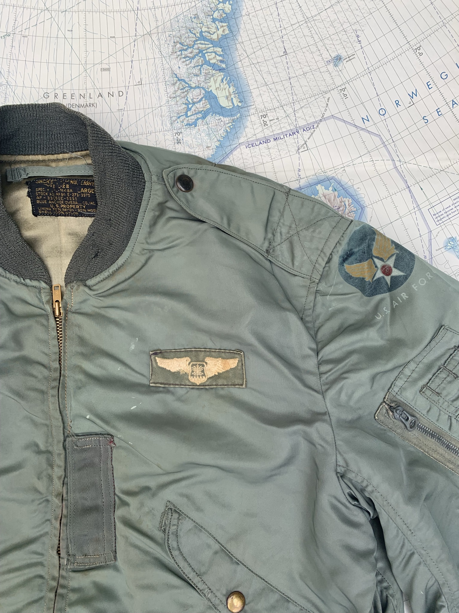 For the nylon jacket fans: L-2B collection | Vintage Leather