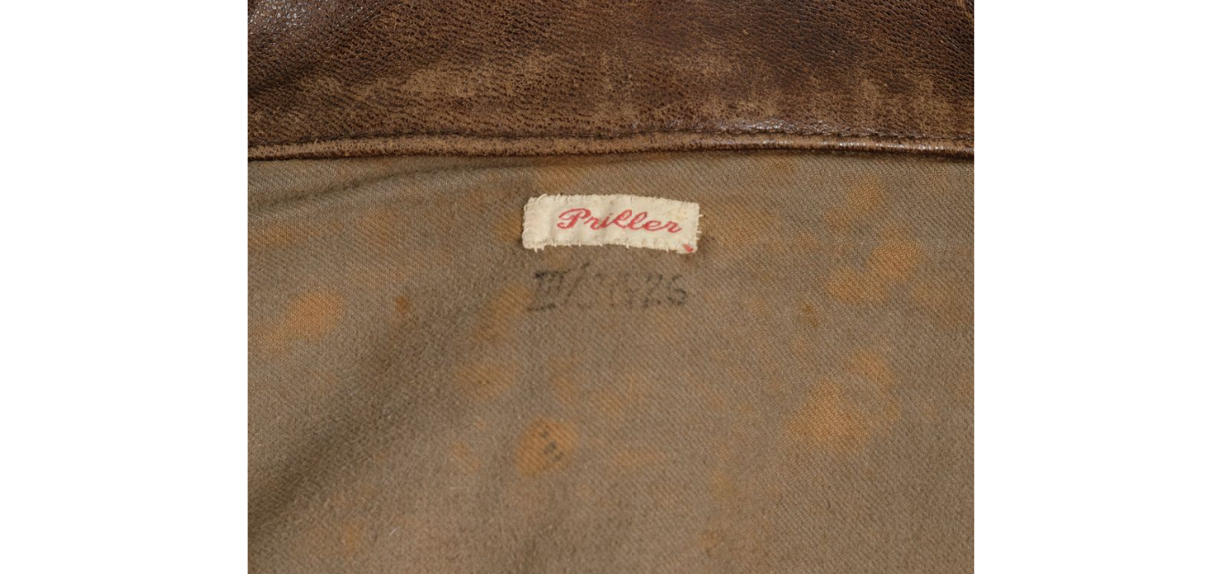 Luftwaffe Ace Josef Priller’s Leather Flight Jacket | Vintage Leather ...
