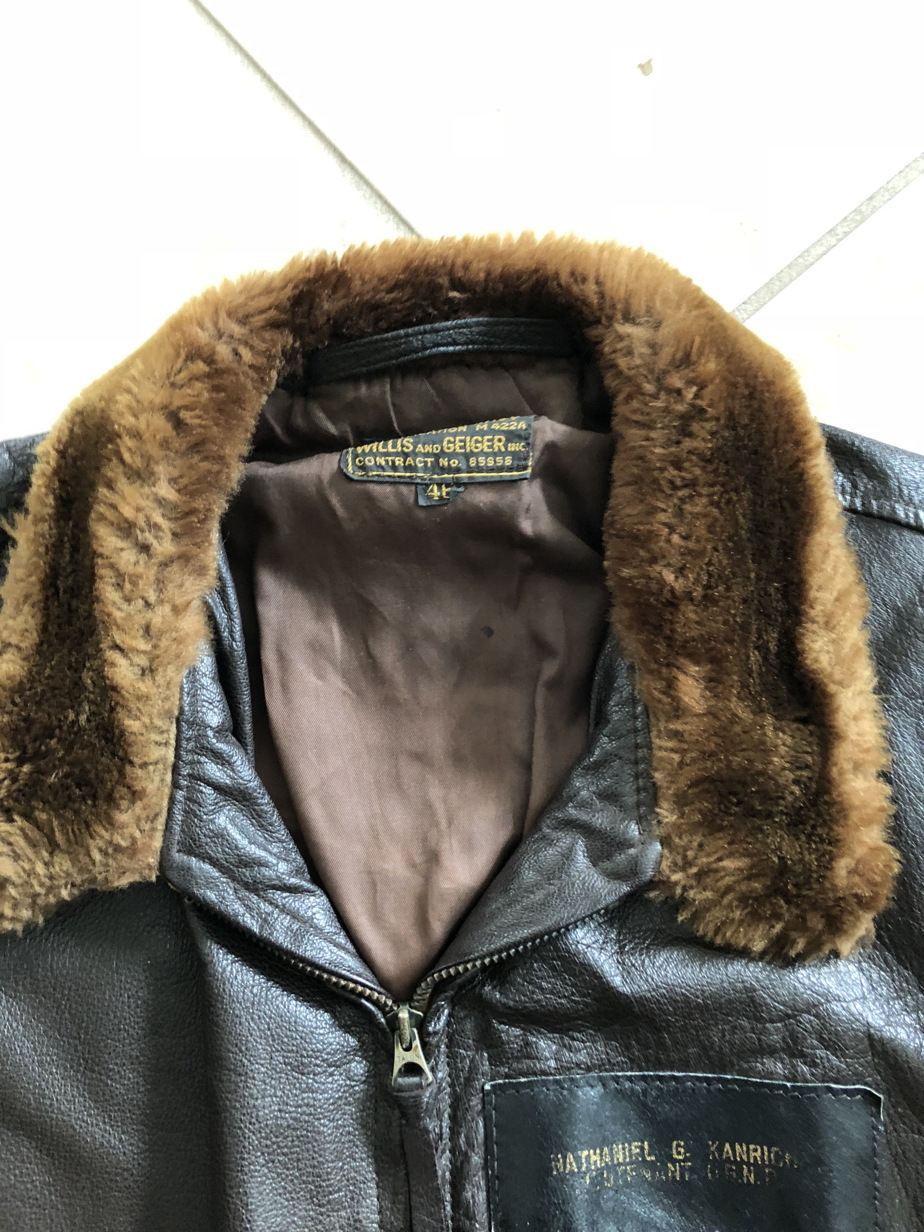 Silk Stitched USN M-422A Jackets | Vintage Leather Jackets Forum