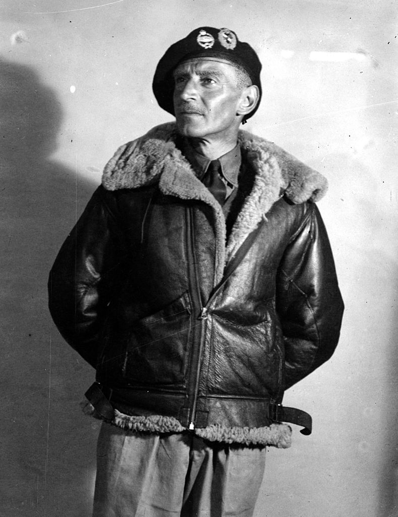 Clifton James dressed as Bernard Montgomery, 1946.jpg