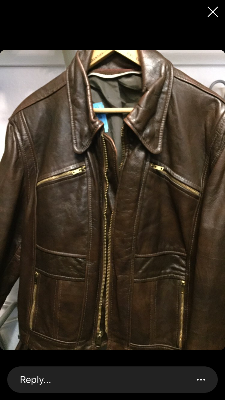 Help identify leather jacket age and maker | Vintage Leather Jackets Forum