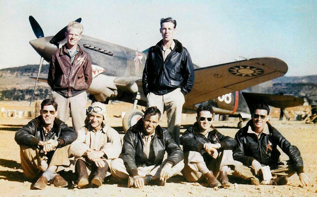 Eighty years ago  Flying Tigers  legendary American volunteer pilots in China 10th AF.jpg