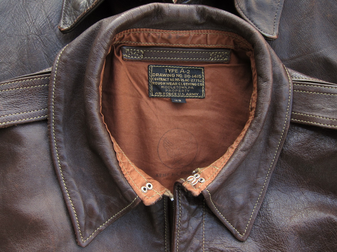 ELC and Original RW 27752 collar | Vintage Leather Jackets Forum