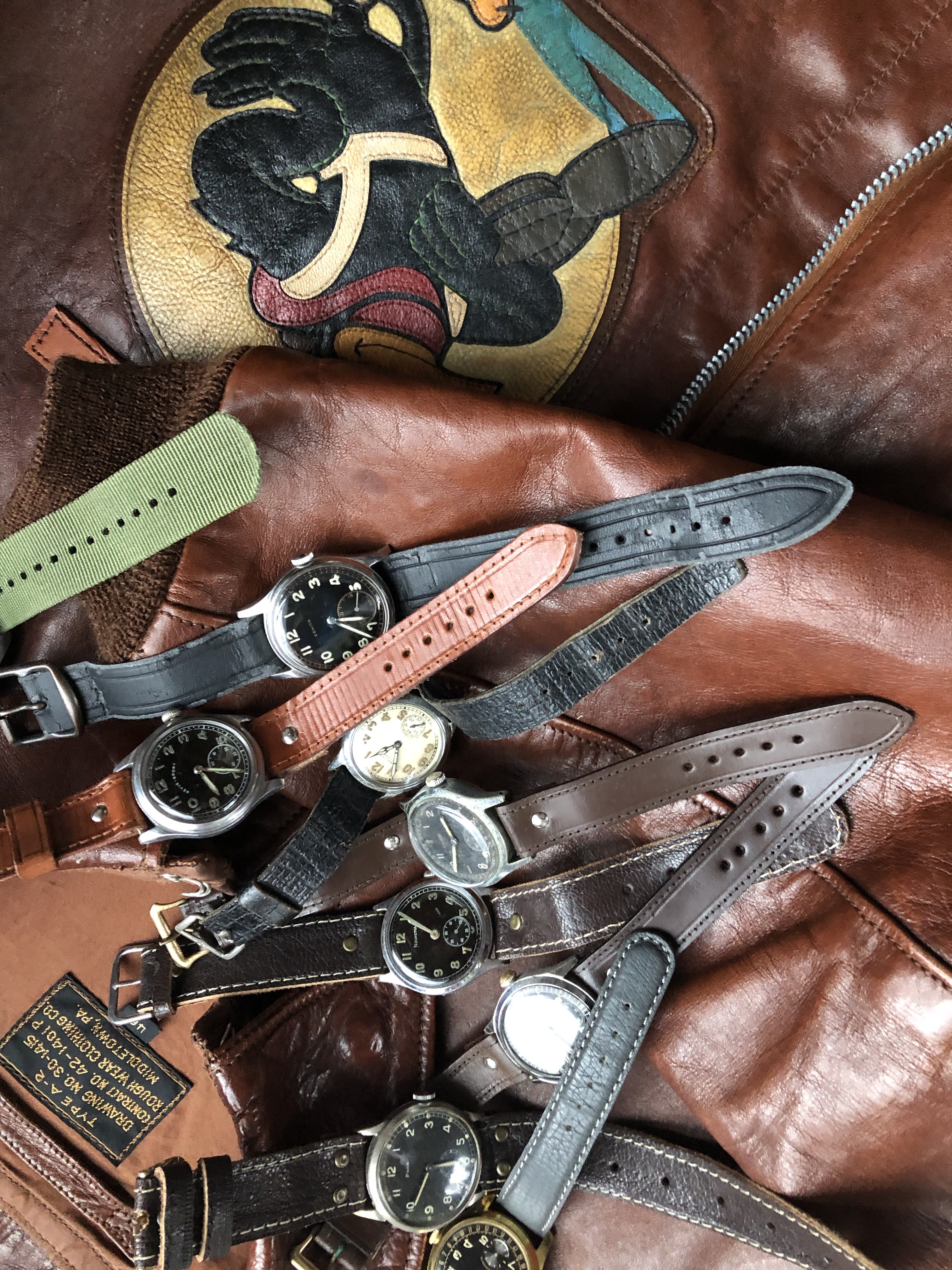 Watches to wear with your flight jackets... | Page 2 | Vintage Leather ...
