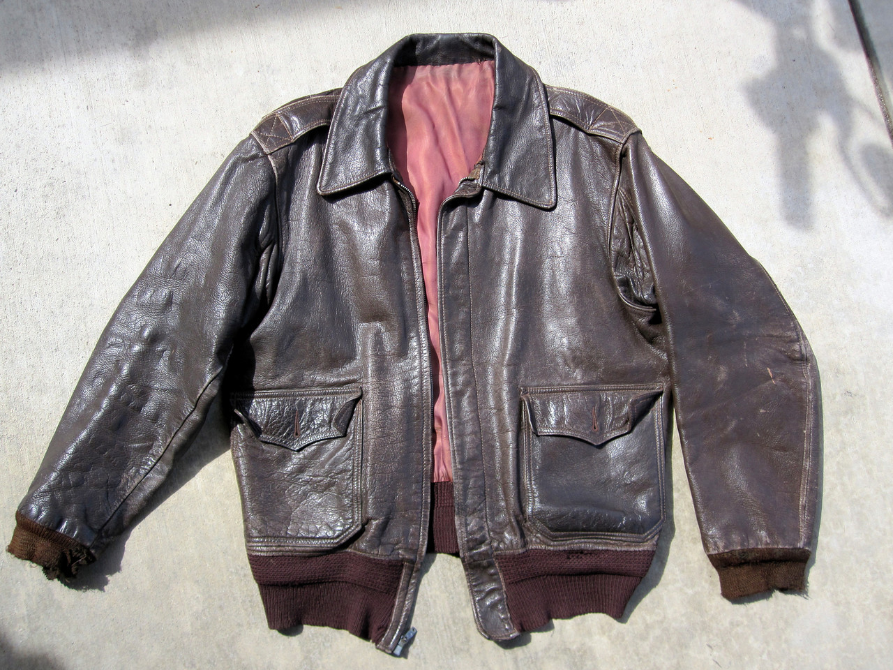 AN-j-3: epaulettes or no? | Vintage Leather Jackets Forum
