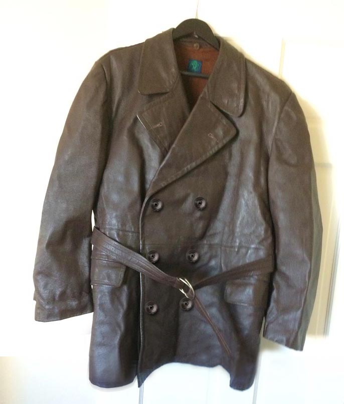 East Bloc trench coat inspires ugly response | Vintage Leather Jackets ...