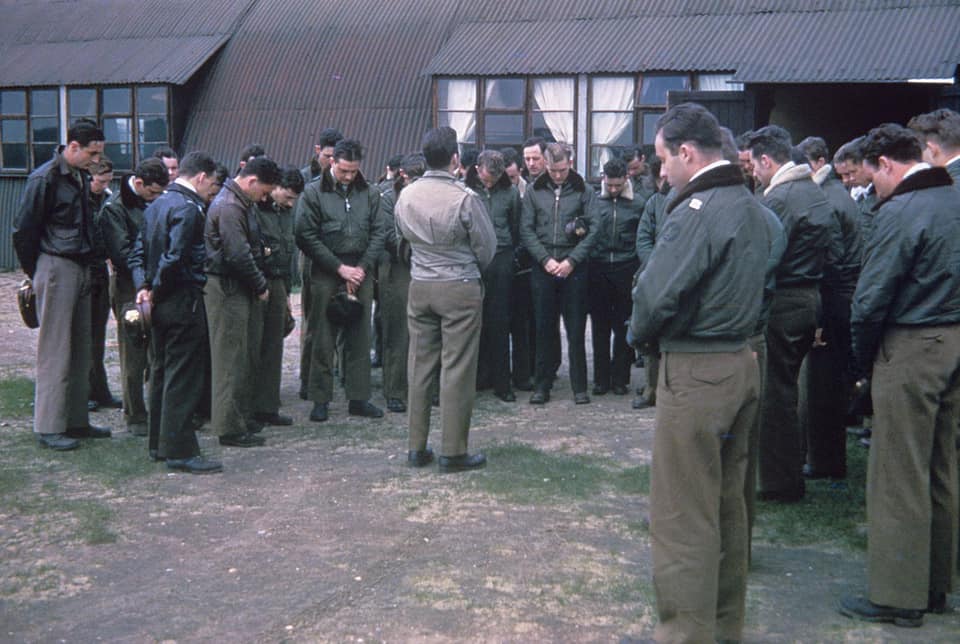 leads pilots of the 359th Fighter Group in prayer.jpg