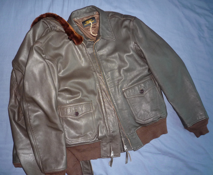 AVI LTHR's ANJ-3 Flight Jacket pics & review | Vintage Leather Jackets ...