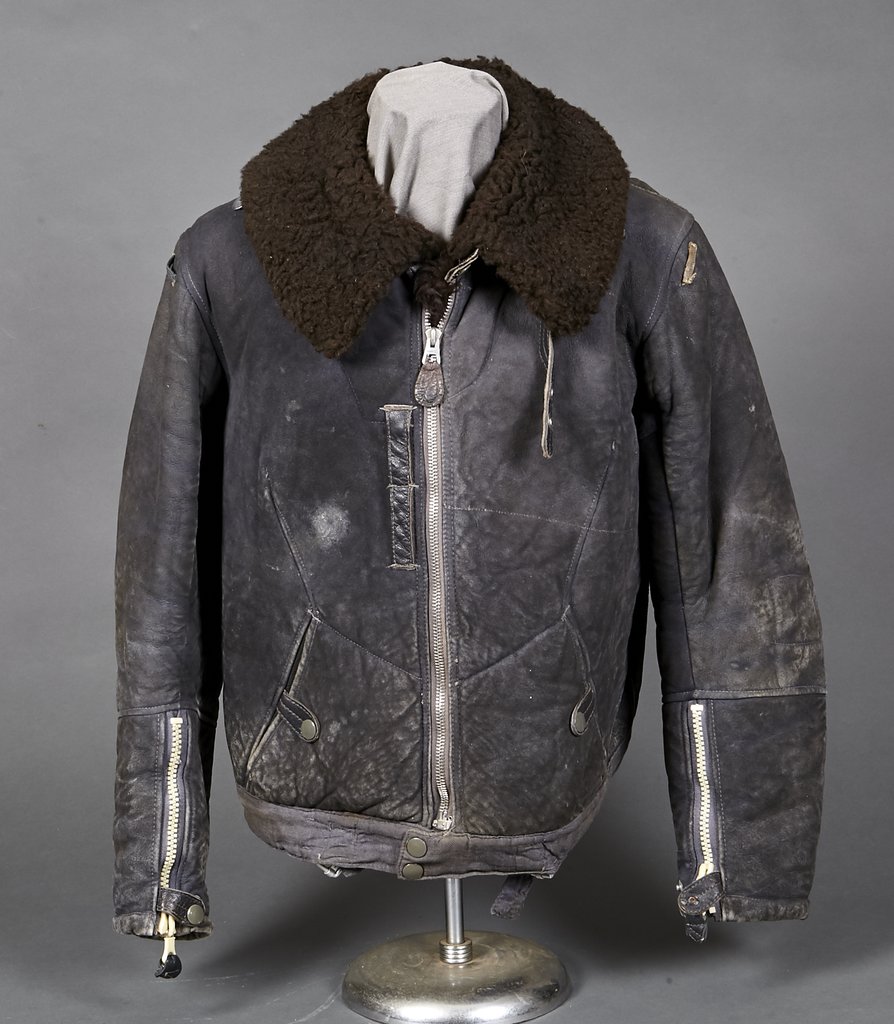 Luftwaffe White Fur Jacket And Trousers | Vintage Leather Jackets Forum