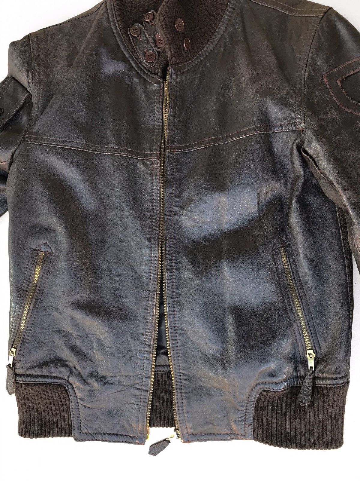 Yugoslav Air Force leather flight jacket | Vintage Leather Jackets Forum