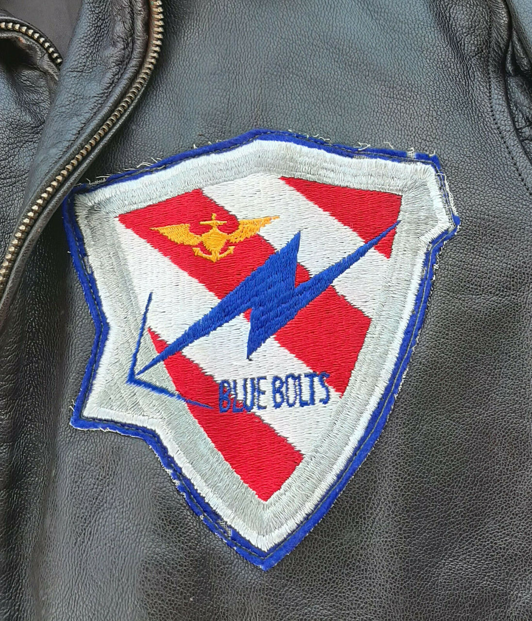 Korean war B-G INC G-1 with CAG-11 patch | Vintage Leather Jackets Forum