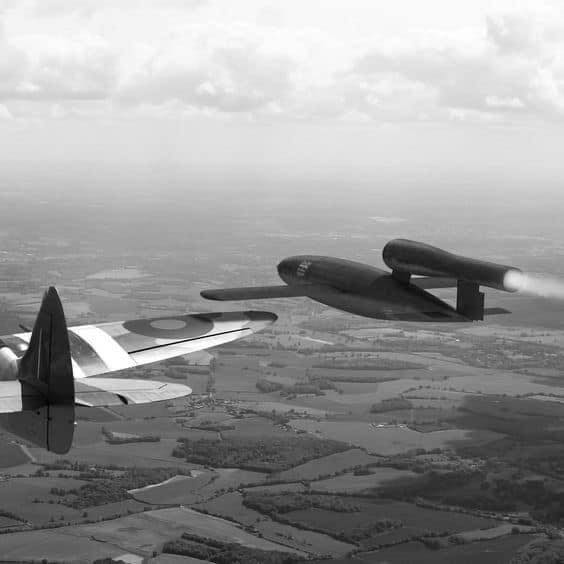Spitfire tipping a V1 wing to set it off target.jpg