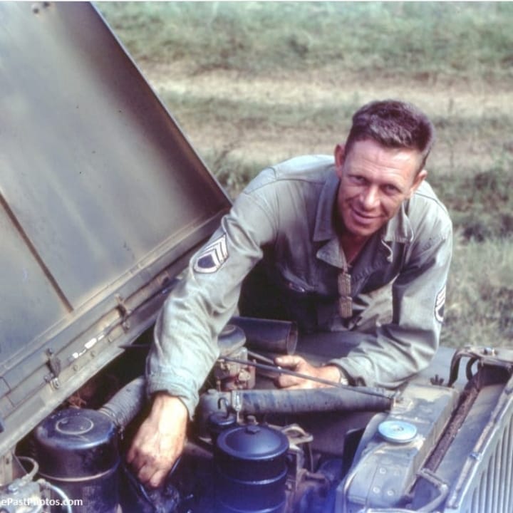 taken in 1942 at Fort Chaffee, Arkansas in preparation for deployment to North Africa.jpg