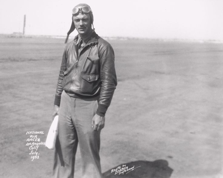 The  %22king of stunt pilots%22 Frank Clarke at the 1933 National Air Races when LAX was calle...jpg
