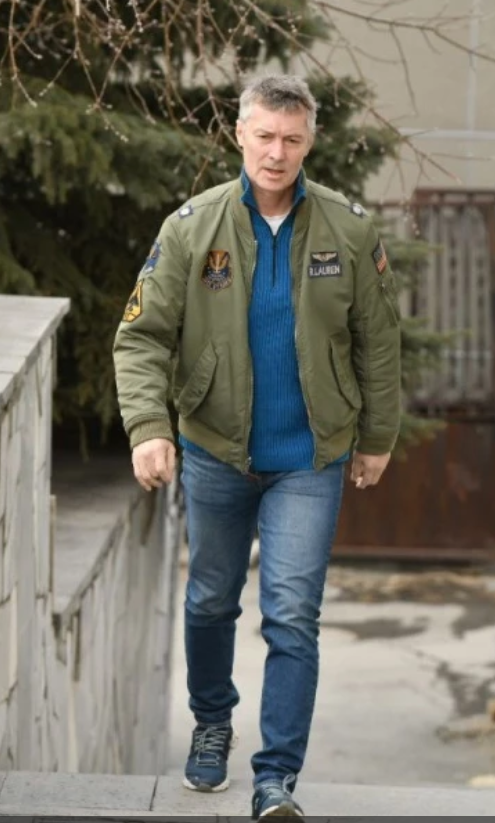 Russian opposition politician sporting a Ralph Lauren bomber jacket |  Vintage Leather Jackets Forum