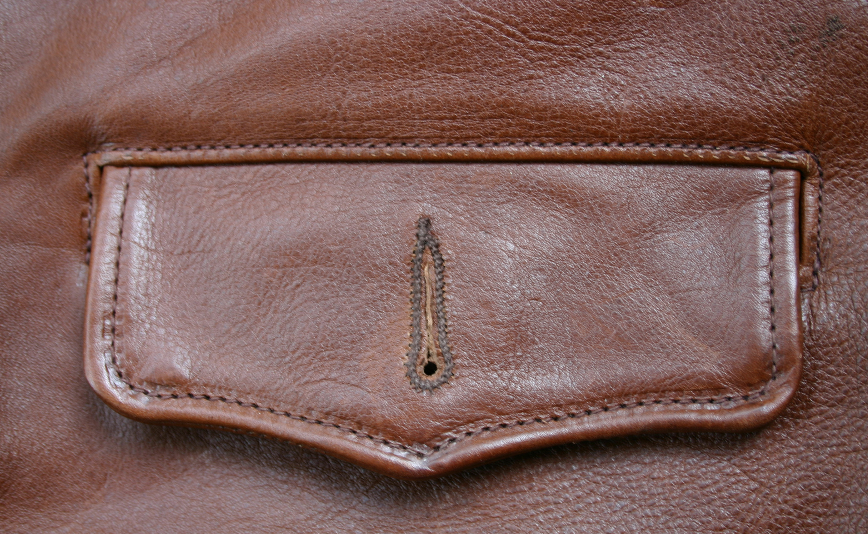 Unbuttoned Pocket Flap | Vintage Leather Jackets Forum